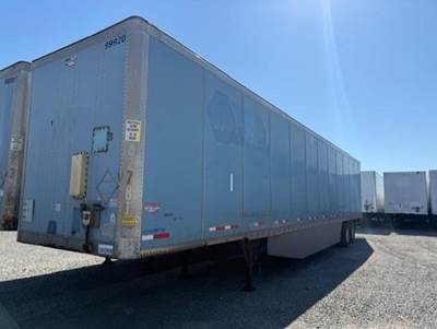 Wabash 53 ft Dry Van Trailer - Swing Door, Air Ride, Sliding Axle