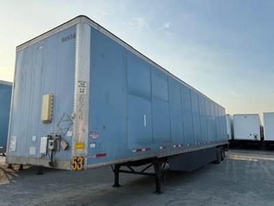 Wabash 53 ft Dry Van Trailer - Swing Door, Air Ride, Sliding Axle