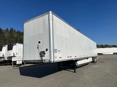 Wabash 53 ft Dry Van Trailer - Swing Door, Spring, Sliding Axle