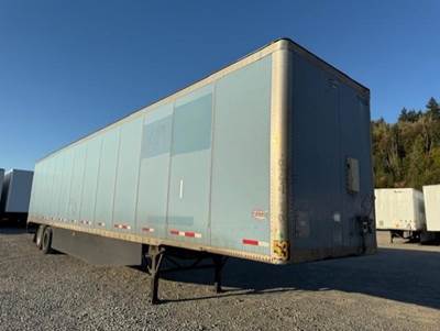 Wabash 53 ft Dry Van Trailer - Swing Door, Air Ride, Sliding Axle