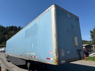Wabash 53 ft Dry Van Trailer - Swing Door, Air Ride, Sliding Axle
