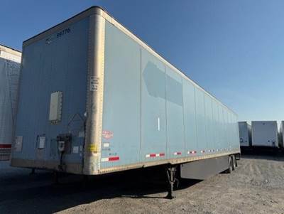 Wabash 53 ft Dry Van Trailer - Swing Door, Air Ride, Sliding Axle