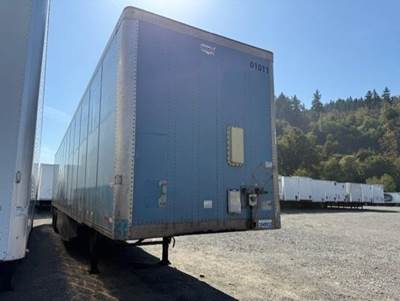 Wabash 53 ft Dry Van Trailer - Swing Door, Air Ride, Sliding Axle