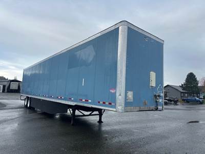Wabash 53 ft Dry Van Trailer - Swing Door, Air Ride, Sliding Axle