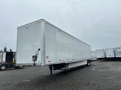 Wabash 53 ft Dry Van Trailer - Swing Door, Air Ride, Sliding Axle