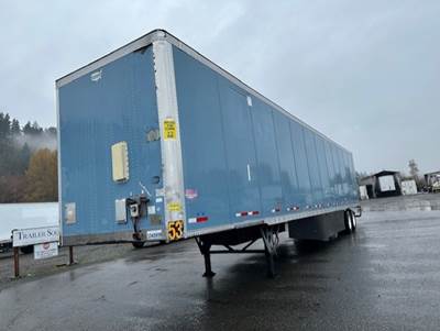 Wabash 53 ft Dry Van Trailer - Swing Door, Air Ride, Sliding Axle