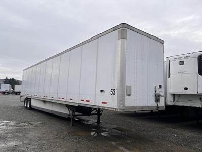 Wabash 53 ft Dry Van Trailer - Swing Door, Spring, Sliding Axle