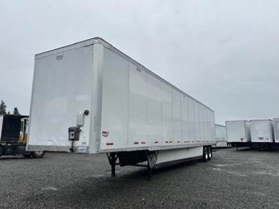 Wabash 53 ft Dry Van Trailer - Swing Door, Air Ride, Sliding Axle