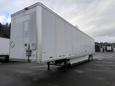 Wabash 53 ft Dry Van Trailer - Swing Door, Spring, Sliding Axle