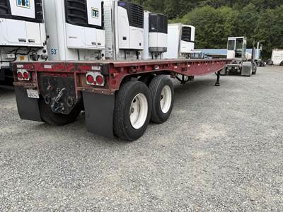 Alloy 40x96 Steel Flatbed Trailer - Spring, Fixed Axle