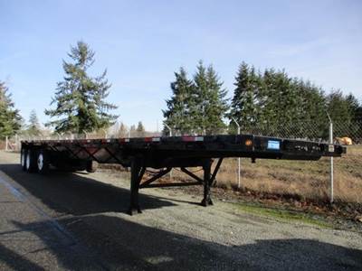 Aztec 48x96 Steel Flatbed Trailer - Spring