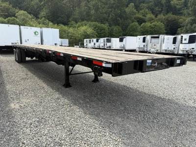 Fontaine 48x96 Steel Flatbed Trailer - Spring, Sliding Axle