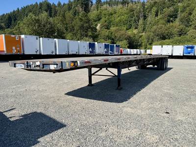Fontaine 48x102 Combination Flatbed Trailer - Spring, Sliding Axle