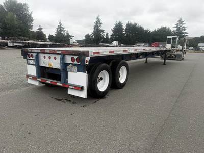 Fontaine 48x102 Combination Flatbed Trailer - Spring, Sliding Axle