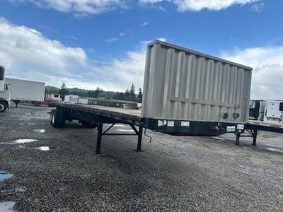 Great Dane 48x102 Steel Flatbed Trailer - Spring, Sliding Axle