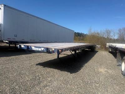 Great Dane 53x102 Combination Flatbed Trailer - Spring, Sliding Axle