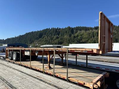Great Dane 36x102 Steel Flatbed Trailer - Air Ride, Fixed Axle