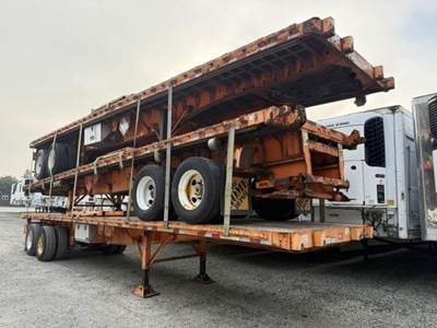 Great Dane 36x102 Steel Flatbed Trailer - Air Ride, Fixed Axle