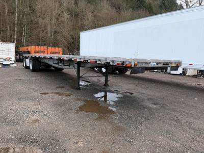 Reinke 48x102 Aluminum Flatbed Trailer - Air Ride, Fixed Spread Axle