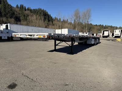 Reinke 48x102 Aluminum Flatbed Trailer - Air Ride, Fixed Spread Axle