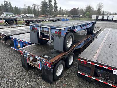 Trailmobile 40'- 20' A train Flatbed set - Spring, Fixed Axle
