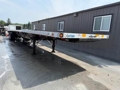 UTILITY 53x102 Combination Flatbed Trailer - Air Ride, Sliding Axle