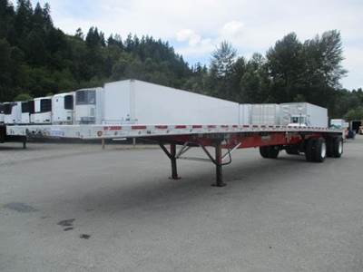 Wilson ROAD BRUTE - SPREAD AXLE COMBO FLATBED Flatbed Trailer