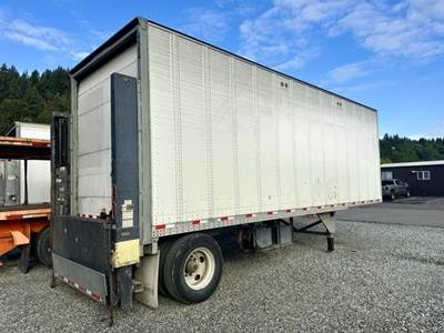 2012 Hyundai 28x102 Single Axle Aluminum Pup Trailer - Air Ride, Fixed Axle
