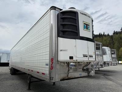 CIMC 53 ft Reefer Trailer - Sliding Axle, Swing Door, Thermo King