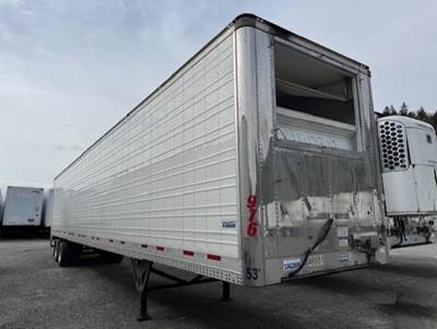 CIMC 53 ft Reefer Trailer - Sliding Axle, Swing Door, No Reefer Unit
