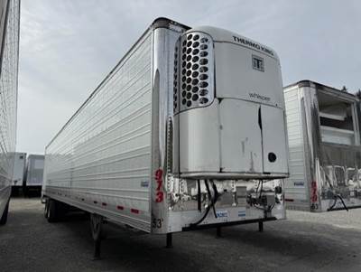 CIMC 53 ft Reefer Trailer - Sliding Axle, Swing Door, Thermo King