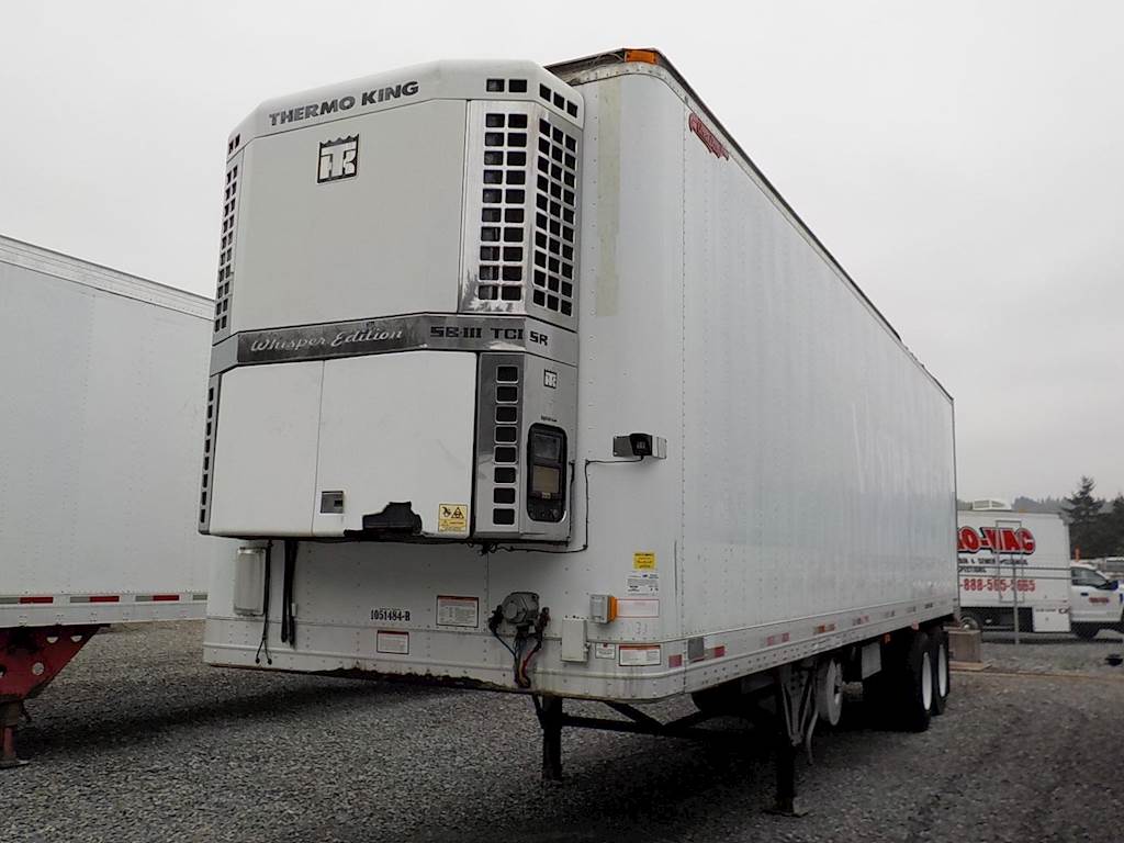 2002 Great Dane 36x102 Air Ride MultiTemp Reefer Trailer For Sale