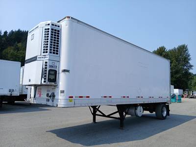 Great Dane 28 ft Reefer Trailer - Single Axle, Fixed Axle, Roll up Door, Thermo King