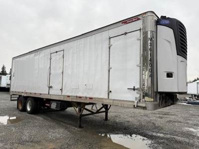Great Dane 36 ft Reefer Trailer - Fixed Axle, Roll up Door, Carrier