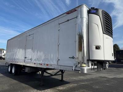 Great Dane 36 ft Reefer Trailer - Fixed Axle, Roll up Door, Carrier