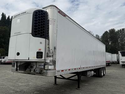 Great Dane 36 ft Reefer Trailer - Fixed Axle, Roll up Door, Carrier