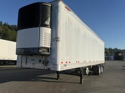 Great Dane 42 ft Reefer Trailer - Fixed Axle, Roll up Door, Liftgate, Thermo King
