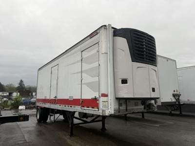 Great Dane 28 ft Reefer Trailer - Single Axle, Fixed Axle, Roll up Door, Carrier, Multi-Temp