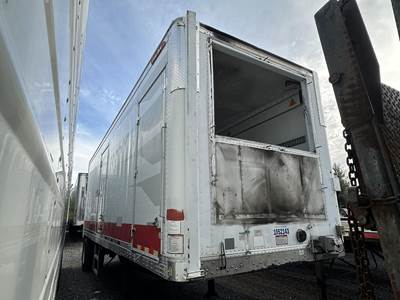 Great Dane 28 ft Reefer Trailer - Single Axle, Fixed Axle, Roll up Door, Carrier, Multi-Temp