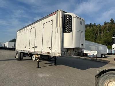 Great Dane 28 ft Reefer Trailer - Single Axle, Fixed Axle, Roll up Door, Thermo King, Multi-Temp