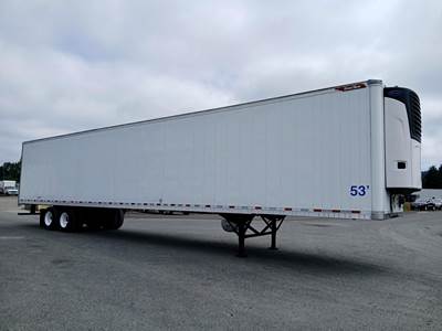 2017 Great Dane Everest 53 ft Reefer Trailer - Sliding Axle, Roll up Door, Carrier, Multi-Temp