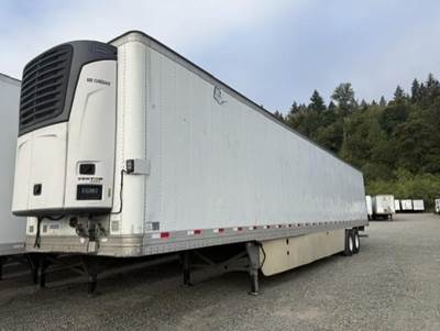 2015 Hyundai 53 ft Reefer Trailer - Sliding Axle, Roll up Door, Carrier