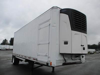 UTILITY 28 ft Reefer Trailer - Single Axle, Fixed Axle, Roll up Door, Carrier, Multi-Temp