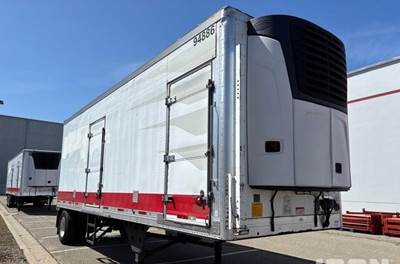UTILITY 3000R 28 ft Reefer Trailer - Single Axle, Fixed Axle, Roll up Door, Carrier, Multi-Temp