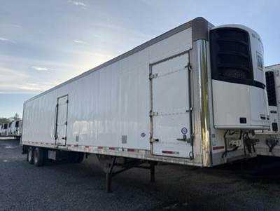 2015 UTILITY 3000R 45 ft Reefer Trailer - Sliding Axle, Roll up Door, Liftgate, Thermo King, Multi-Temp