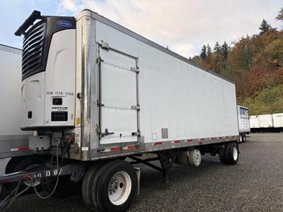 UTILITY 3000R 28 ft Reefer Trailer - Single Axle, Fixed Axle, Roll up Door, Carrier, Multi-Temp