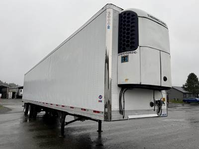 UTILITY HIGH CUBE ROLL DOOR INDEPENDENT SLIDE WITH TK Reefer Trailer