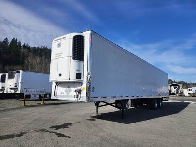 UTILITY HIGH CUBE ROLL DOOR INDEPENDENT SLIDE WITH TK Reefer Trailer