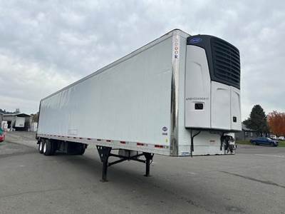 UTILITY ROLL DOOR AIR RIDE LIFT GATE REEFER W/ CARRIER VEC Reefer Trailer