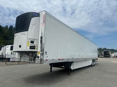 UTILITY ROLL DOOR REEFER WITH CARRIER VECTOR 6500 ESB Reefer Trailer